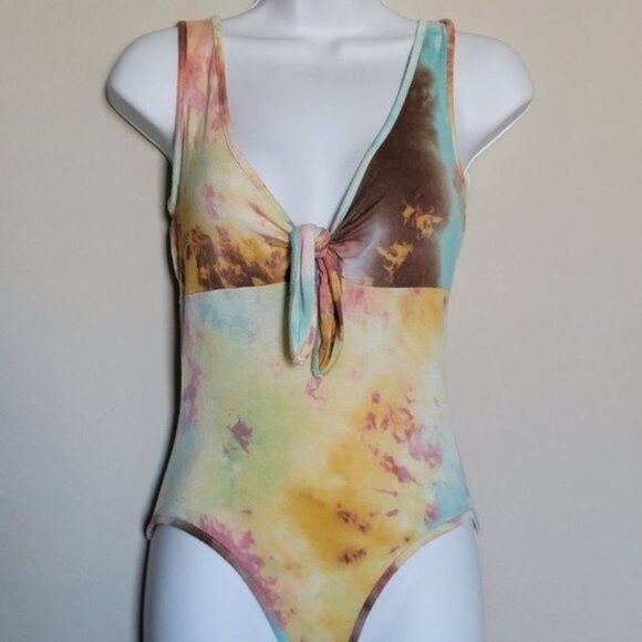 Anthropologie Tops - 23 Love Street tie dye  bodysuit size small